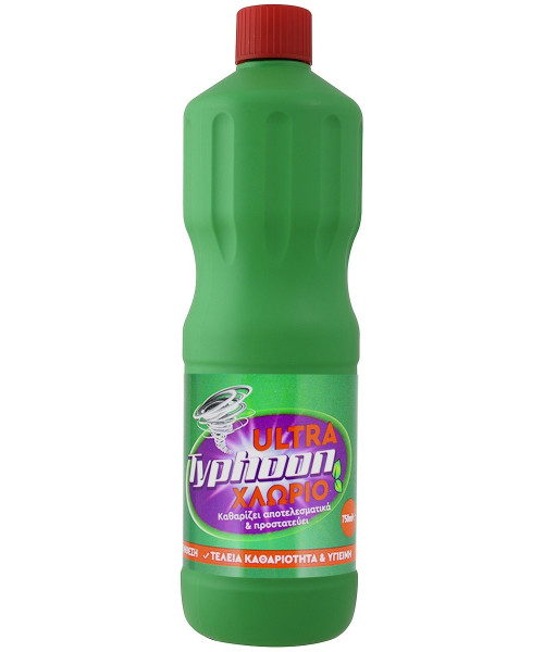 ULTRA TYPHOON ΧΛΩΡΙΟ ΣΕ ΠΡΑΣΙΝΗ ΦΙΑΛΗ 750ml