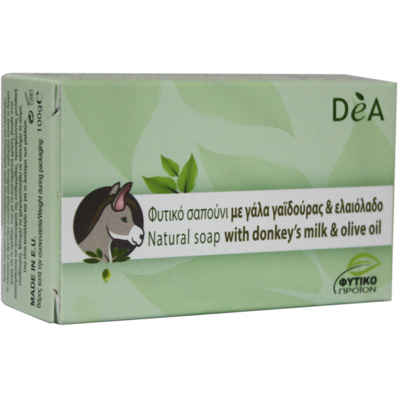 DEA ΣΑΠΟΥΝΙ ΜΕ ΓΑΛΑ ΓΑΪΔΟΥΡΑΣ & ΕΛΑΙΟΛΑΔΟ 100g