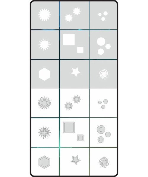 289660 AIRNAILS MASKING GEOMETRIC COLLECTION
