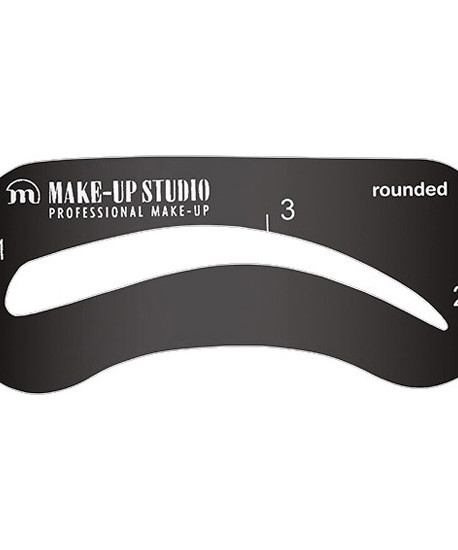 BROW STENCIL ROUNDED No1