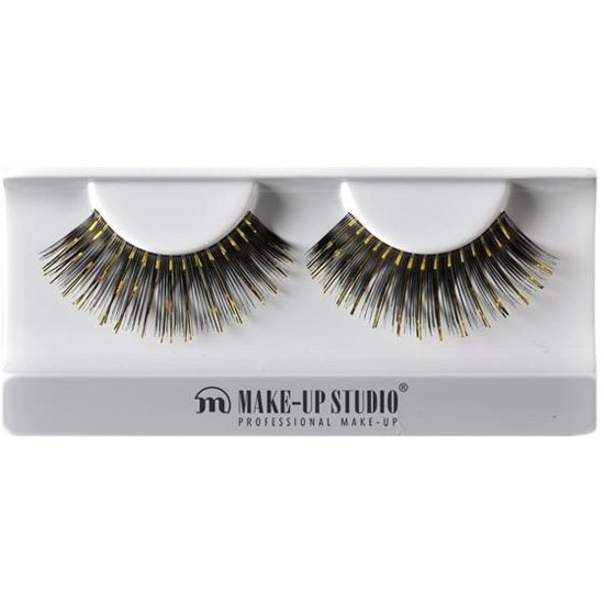 PH0406 BLACK&GOLD EYELASHES GLITTER&GLAMOUR