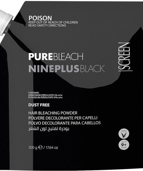 PURE BLEACH NINEPLUS BLACK 500g