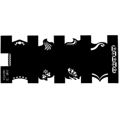 289305 AIRBRUSH STENCIL FRENCH No12