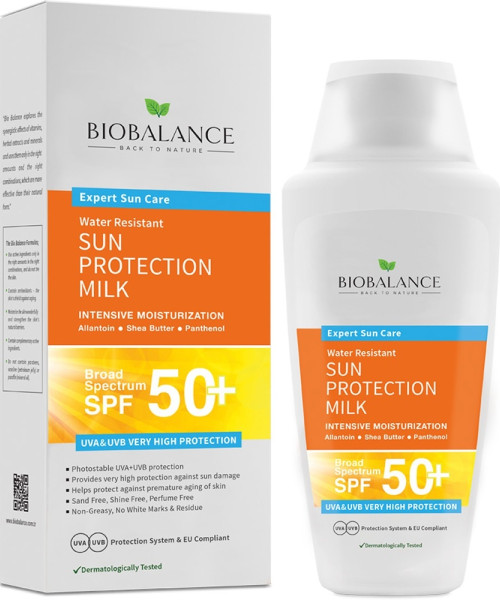 BIOBALANCE SUN PROTECTION MILK SPF50+ 150ml