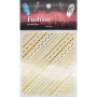 117010 NEW FASHION STICKER GRAPHIC GOLD