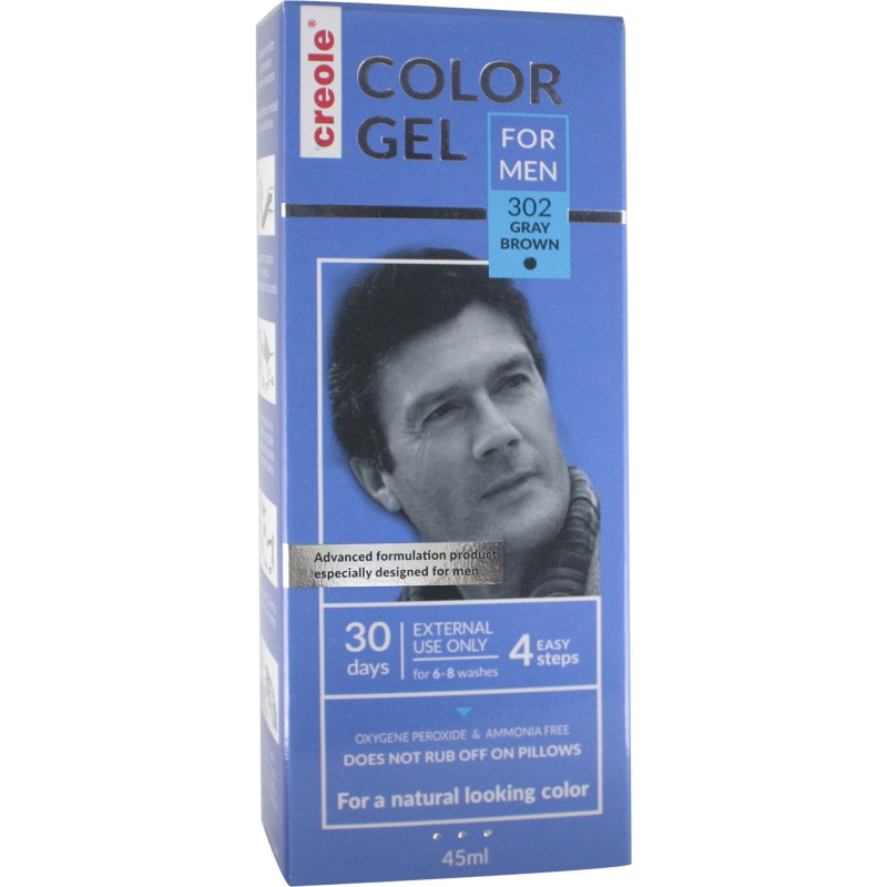 CREOLE ΧΡΩΜΟΖΕΛ 30 DAYS Νο302 ΚΑΣΤΑΝΟ 45ml