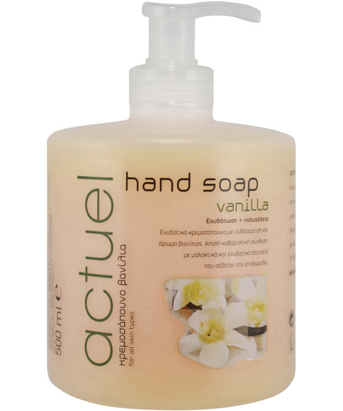 ACTUEL ΒΑΝΙΛΙΑ ΚΡΕΜΟΣΑΠΟΥΝΟ 500ml