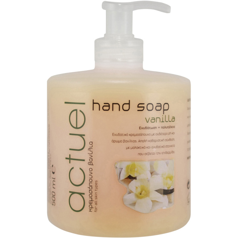 ACTUEL ΒΑΝΙΛΙΑ ΚΡΕΜΟΣΑΠΟΥΝΟ 500ml