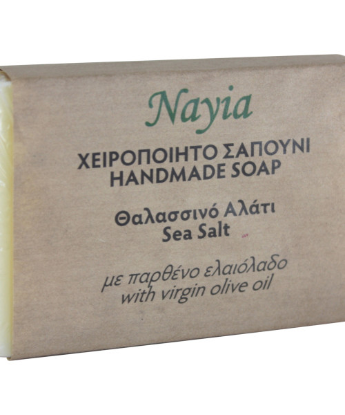ΣΑΠΟΥΝΙ NAYIA ΘΑΛΑΣΣΙΝΟ ΑΛΑΤΙ ΧΕΙΡΟΠΟΙΗΤΟ 90g