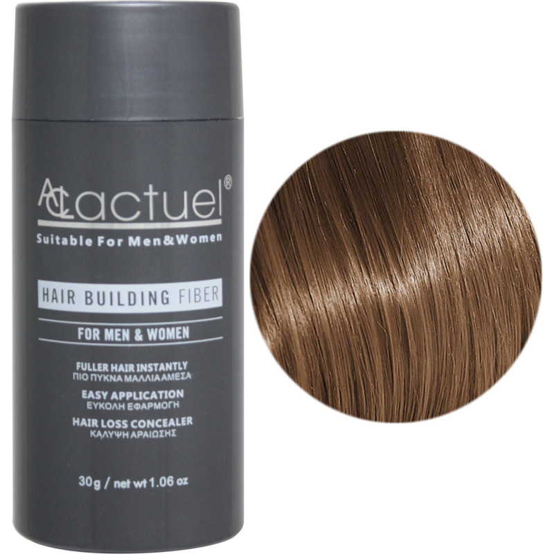 ACTUEL HAIR FIBERS LIGHT BROWN 30g