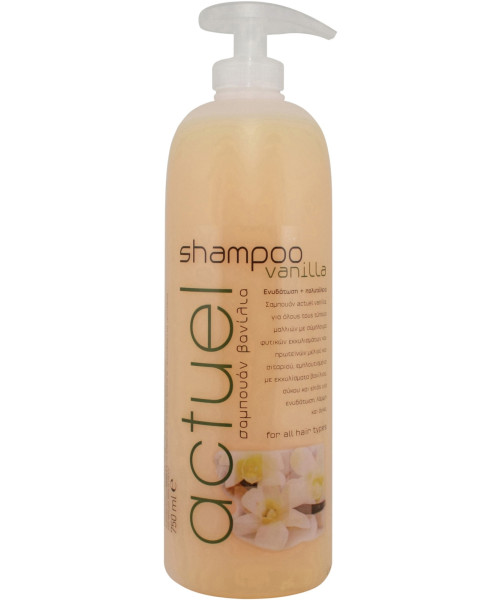 ACTUEL ΒΑΝΙΛΙΑ ΣΑΜΠΟΥΑΝ 750ml