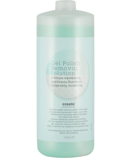 CREOLE GEL POLISH REMOVAL SOLUTION 1000ml