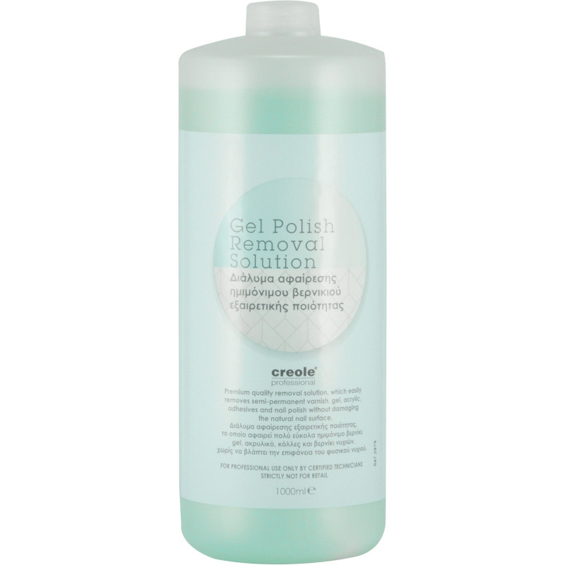 CREOLE GEL POLISH REMOVAL SOLUTION 1000ml