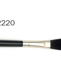 2220 MAKE-UP BRUSH SERIES NERO (BLACK HANDLE)
