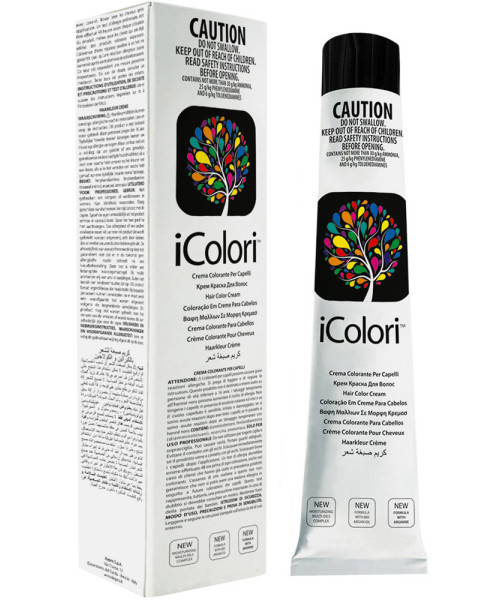 6.8 ΞΑΝΘΟ ΣΟΚΟΛΑΤΙ ΣΚΟΥΡΟ iCOLORI ΒΑΦΗ 100ml