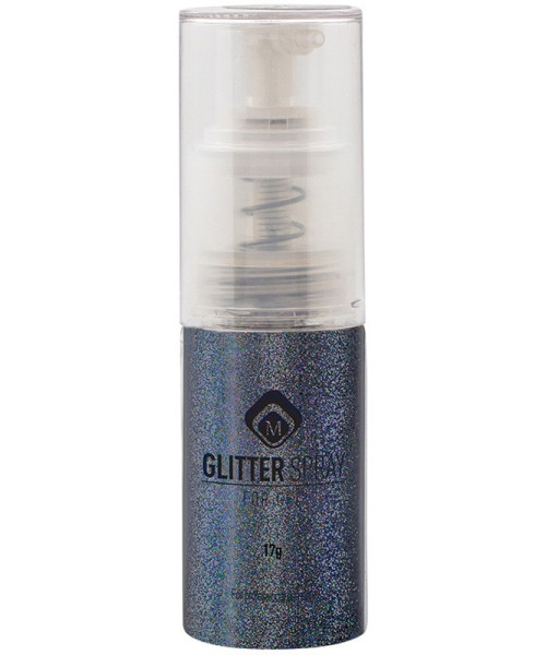 GLITTER SPRAY FOR GEL DARK HOLOGRAM 17g