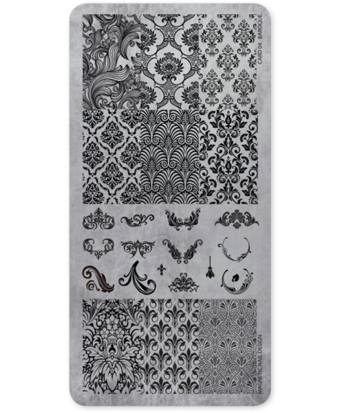 118603 STAMPING PLATE BAROQUE No04