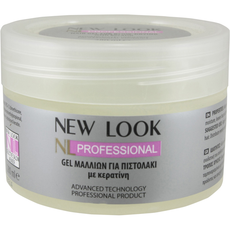 NEW LOOK GEL ΜΑΛΛΙΩΝ ΓΙΑ ΠΙΣΤΟΛΑΚΙ 280ml