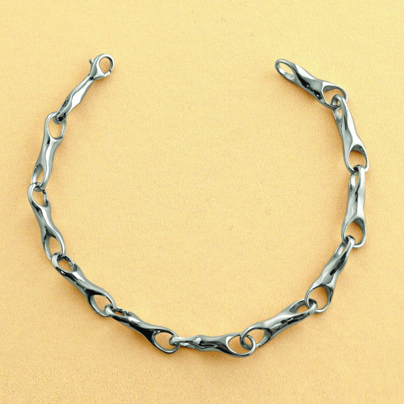 ΒΡΑΧΙΟΛΙ ΚΑΔΕΝΑ ΑΣΗΜΙ 925 ΧΕΙΡΟΠΟΙΗΤΟ