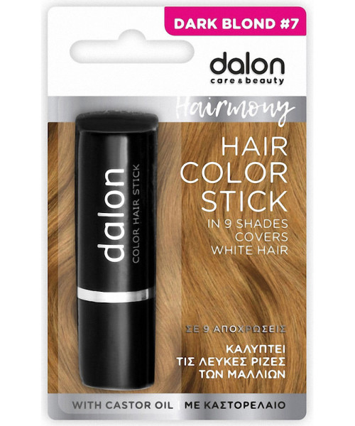 DALON COLOR HAIR STICK Νο7 ΞΑΝΘΟ ΣΚΟΥΡΟ 4.5g