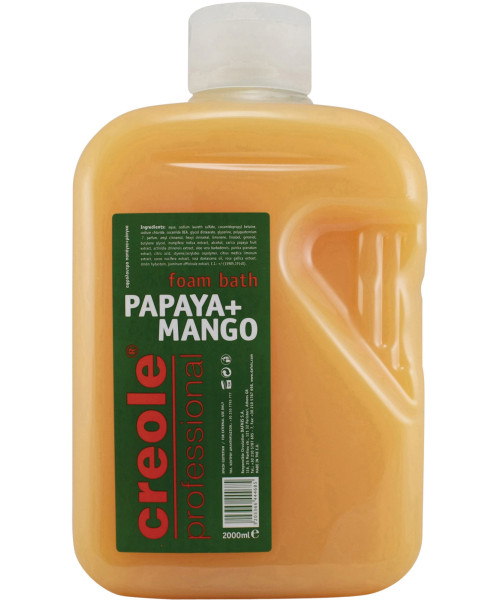 CREOLE ΑΦΡΟΛΟΥΤΡΟ PAPAYA & MANGO 2000ml