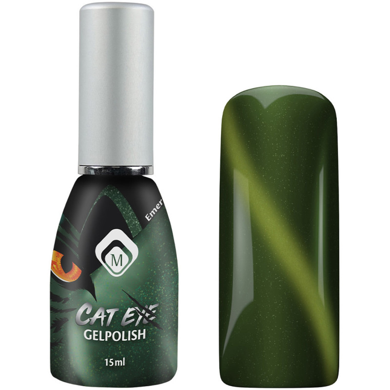 GELPOLISH CAT EYE EMERALD 15ml