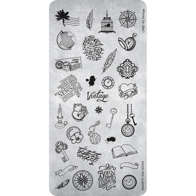 118645 STAMPING PLATE 42 VINTAGE