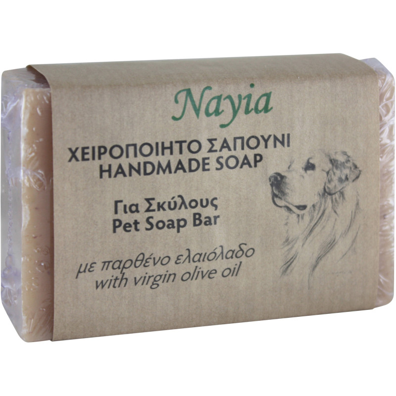 ΣΑΠΟΥΝΙ NAYIA ΓΙΑ ΣΚΥΛΟΥΣ ΧΕΙΡΟΠΟΙΗΤΟ 150g