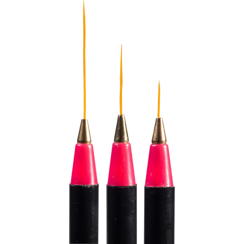 117202 MAGNETIC STRIPER BRUSHES 3PCS PINK