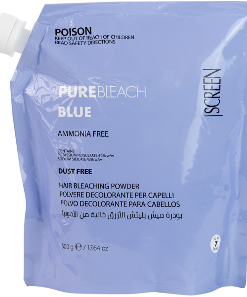 PURE BLEACH DUST FREE AMMONIA FREE BLUE 500 g