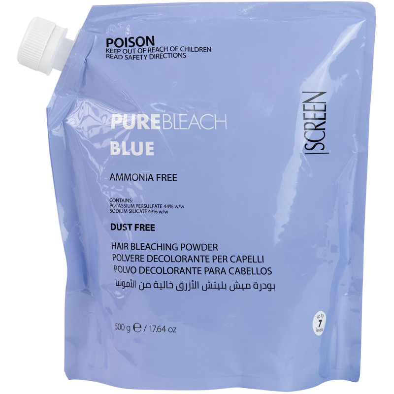 PURE BLEACH DUST FREE AMMONIA FREE BLUE 500 g