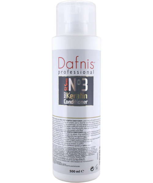 DAFNIS PROFESSIONAL SLS FREE POST KERATIN CONDITIONER 500ml