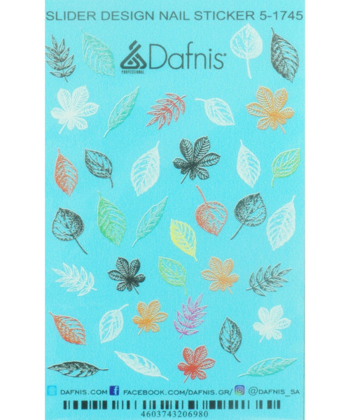 SD5-1745 DECAL NAIL STICKERS COLOR a/b