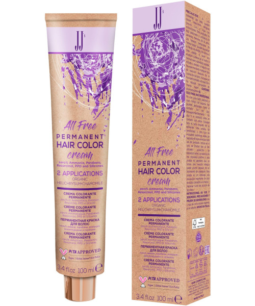 4.8 (4CH) ΚΑΣΤΑΝΟ ΜΕΣΑΙΟ ΣΟΚΟΛΑΤΙ JJ‘S ALL FREE VEGAN ΒΑΦΗ 100ml