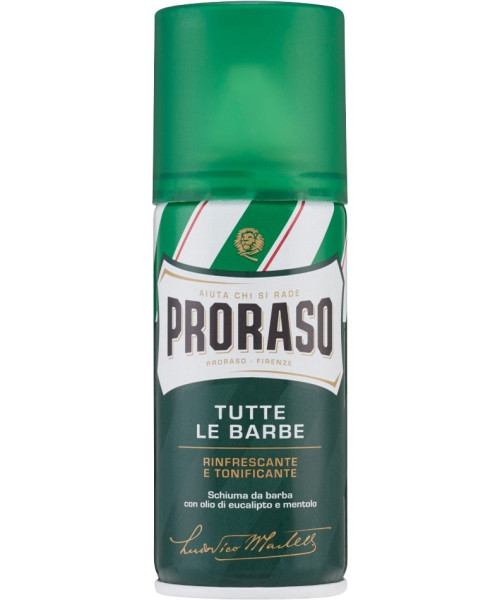 PRORASO SHAVING FOAM ΕΥΚΑΛΥΠΤΟΣ & ΜΕΝΘΟΛΗ 100ml
