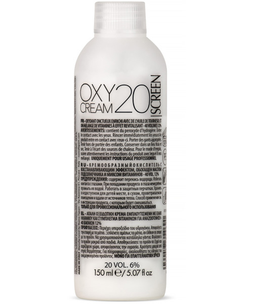 SCREEN OXYCREAM 20vol (6%) 150ml