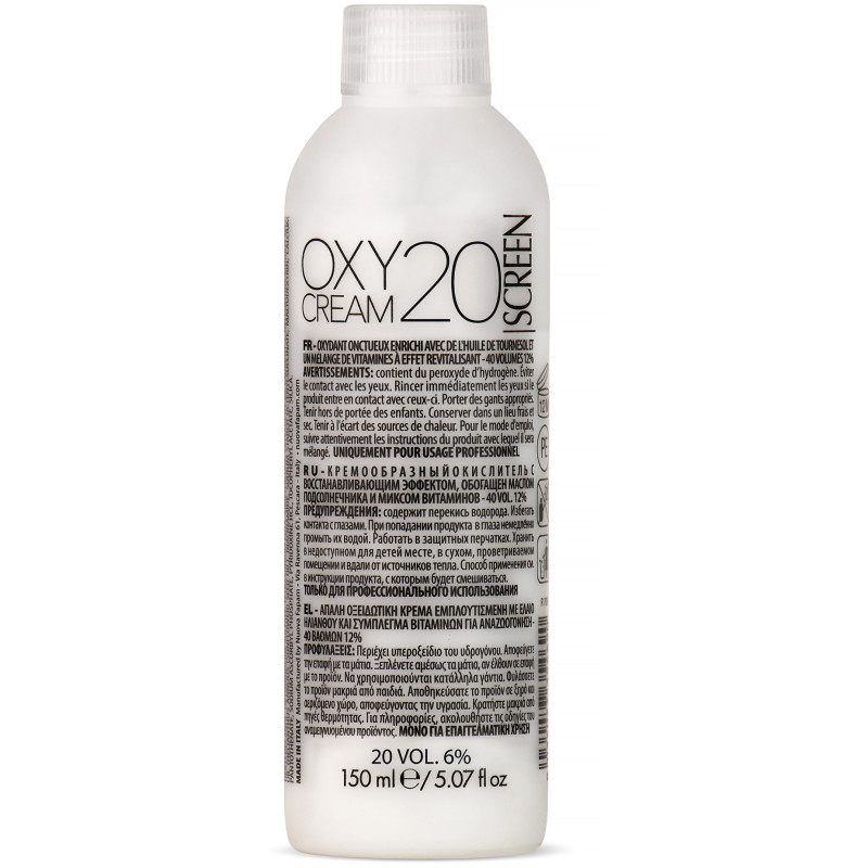 SCREEN OXYCREAM 20vol (6%) 150ml