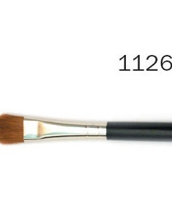 1126 MAKE-UP BRUSH BLACK HANDLE