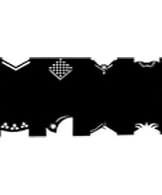 289301 AIRBRUSH STENCIL FRENCH No6