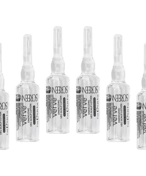 SCREEN VERVE ENERGIZING VEG SCALP LOTION 6x7ml
