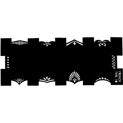 289303 AIRBRUSH STENCIL FRENCH No10