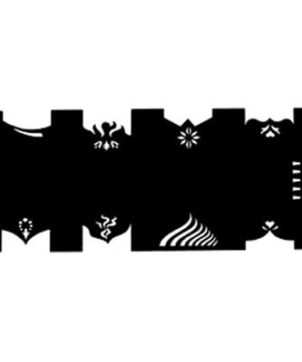 289307 AIRBRUSH STENCIL FRENCH No15