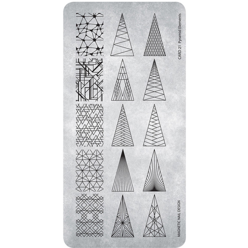 118624 STAMPING PLATE PYRAMID ELEMENTS No21