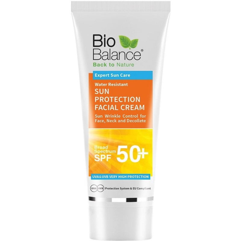 BIOBALANCE SUN PROTECTION FACIAL CREAM SPF50+ 75ml