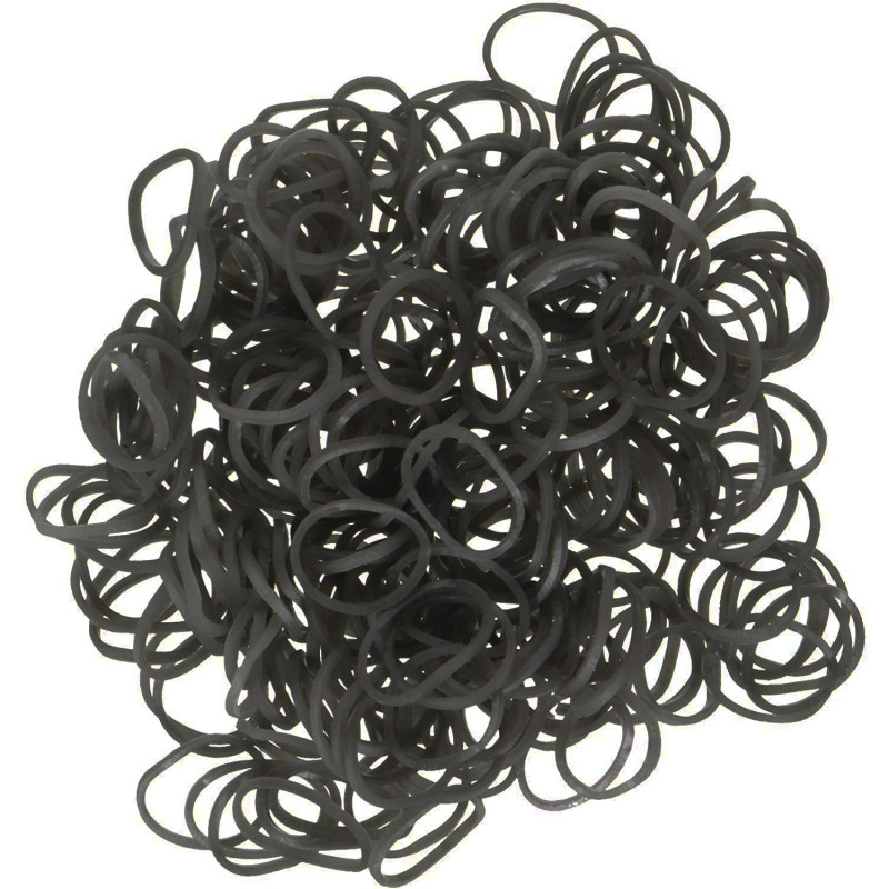 ΛΑΣΤΙΧΑΚΙΑ ΜΑΛΛΙΩΝ ΣΙΛΙΚΟΝΗΣ ΜΑΥΡΑ 100τμχ