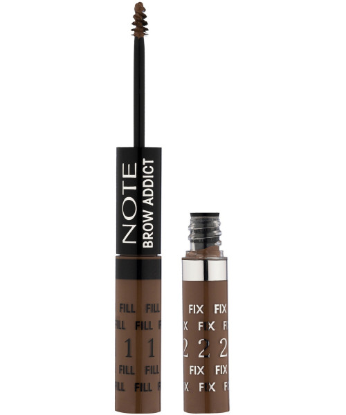 NOTE BROW ADDICT TINT & SHAPING GEL Νο2 2x5ml