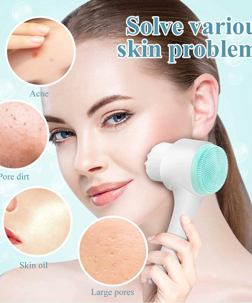 FACE BRUSH ΒΟΥΡΤΣΑΚΙ ΚΑΘΑΡΙΣΜΟΥ ΠΡΟΣΩΠΟΥ ΒΕΡΑΜΑΝ