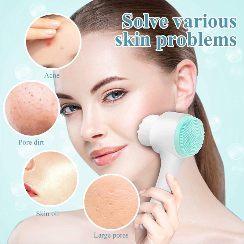 FACE BRUSH ΒΟΥΡΤΣΑΚΙ ΚΑΘΑΡΙΣΜΟΥ ΠΡΟΣΩΠΟΥ ΒΕΡΑΜΑΝ