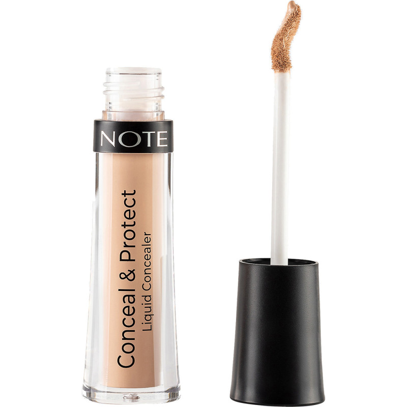 NOTE CONCEAL & PROTECT LIQUID CONCEALER No9 DEEP BEIGE 4.5ml