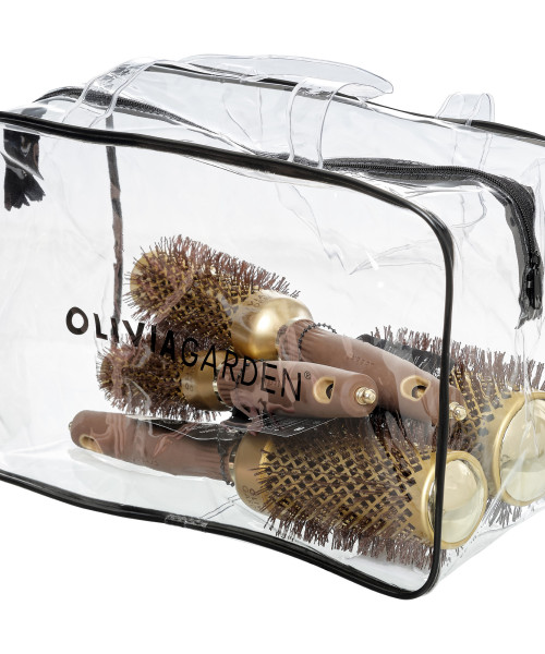 EXPERT BLOWOUT SHINE GOLD & BROWN BAG SET 4τμχ